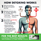 Emballage de qualité Rescue Detox avec aspect professionnel.