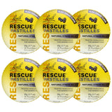 Boîte métallique RESCUE Bach pastilles cassis, pratique à emporter.