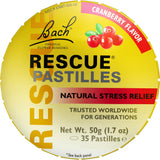 Boîte RESCUE Bach PASTILLES Cranberry pour un apaisement discret du stress