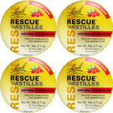 Pastilles RESCUE Bach saveur canneberge: apaisement rapide du stress.