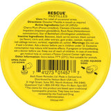 Texture fondante des pastilles Rescue cassis, idéale pour une dégustation apaisante.