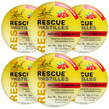 Pastilles RESCUE cranberry dans boîte, pratique pour le bureau.