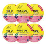 Pastilles Rescue dans l’étui, prêt à emporter pour le stress.