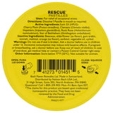 Boîte RESCUE Orange Fleur de Sureau ouverte montrant les pastilles.