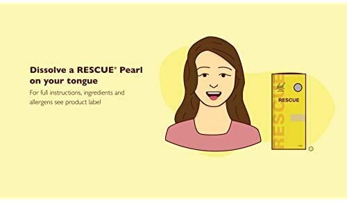 RESCUE PEARLS sans alcool, utilisation quotidienne sans dépendance.