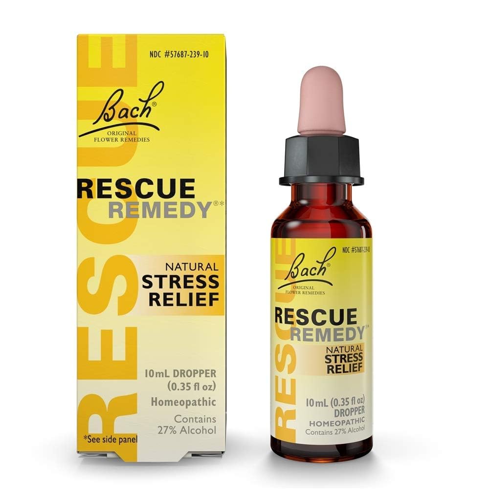 RESCUE Remède flacon 10 ml, idéal pour les moments de tension passagers.