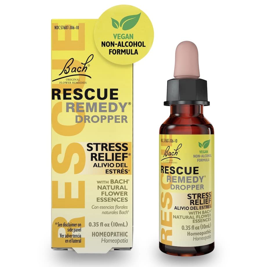 RESCUE REMEDY GOUTTES 10ML : soulagement potentiel du stress au quotidien.