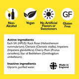 RESCUE REMEDY GOUTTES SUR LANGUE : ingestion rapide et discrète.