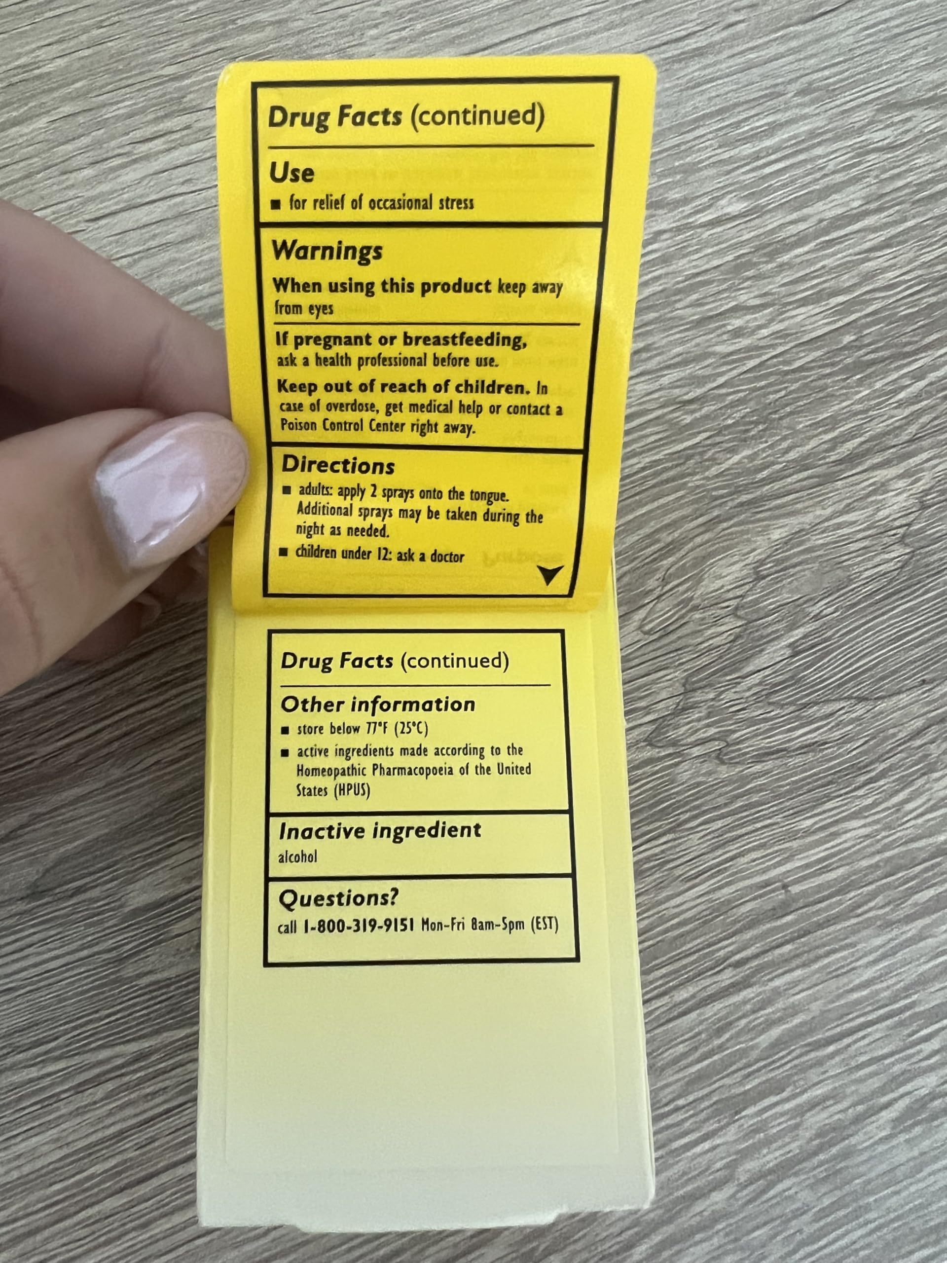 RESCUE Rescue Remedy Spray 7 ml, etiquette claire, formule vegan et sans additifs.