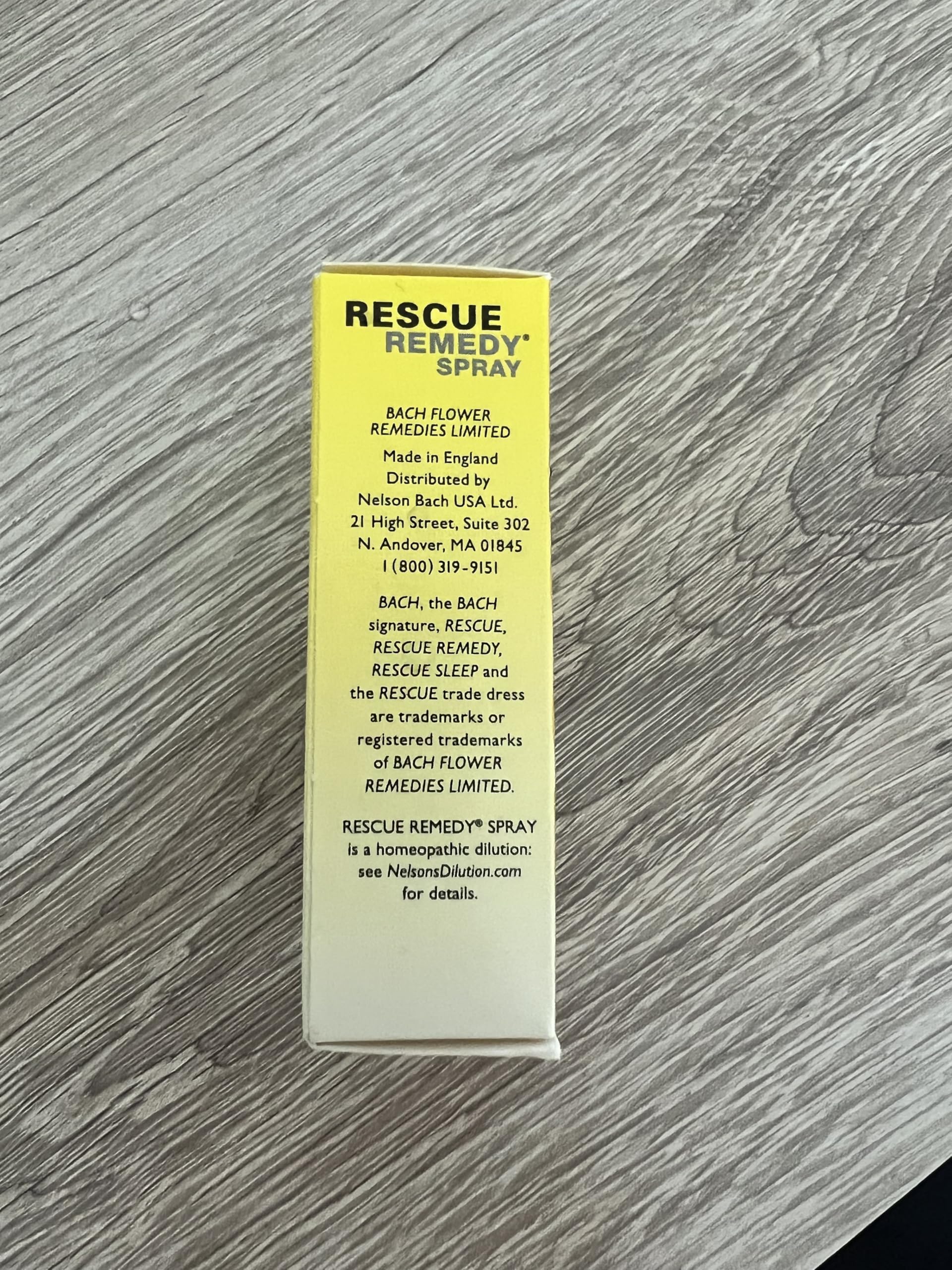 RESCUE Rescue Remedy Spray 7 ml, utilisation buccale simple et pratique.