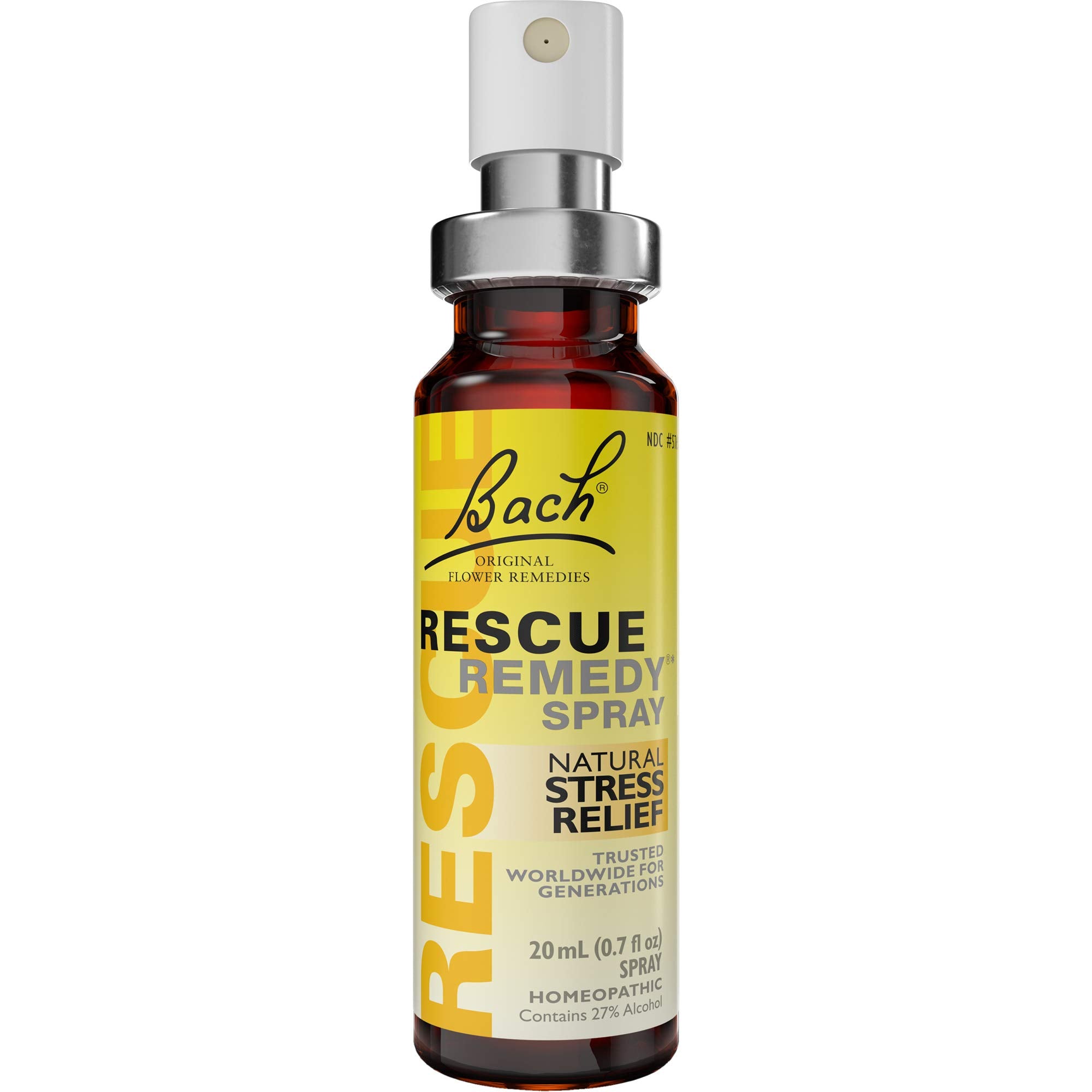Emballage doux et recyclable du RESCUE REMEDY Spray.