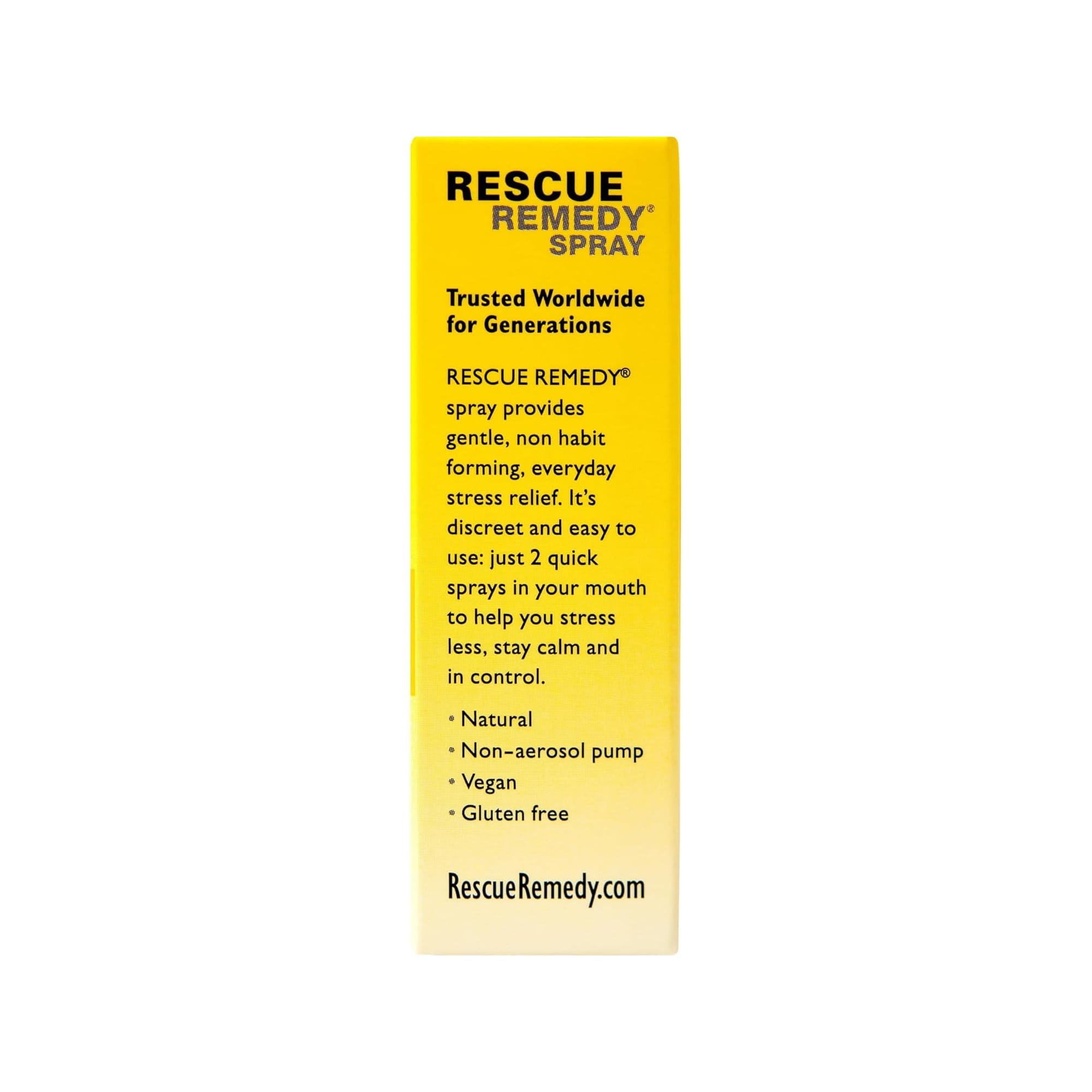 RESCUE Rescue Remedy Spray, format portable pour le sac ou la poche.