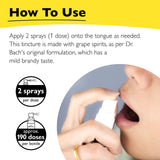 Format compact RESCUE REMEDY Spray pour le quotidien.