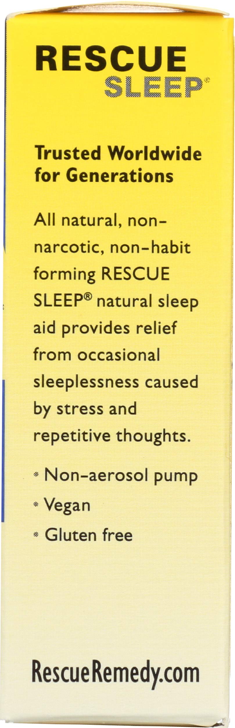 RESCUE Sleep: utilisation avant le coucher pour une soirée plus calme.