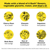 RESCUE Sommeil composition florale naturelle sans alcool ni additifs.