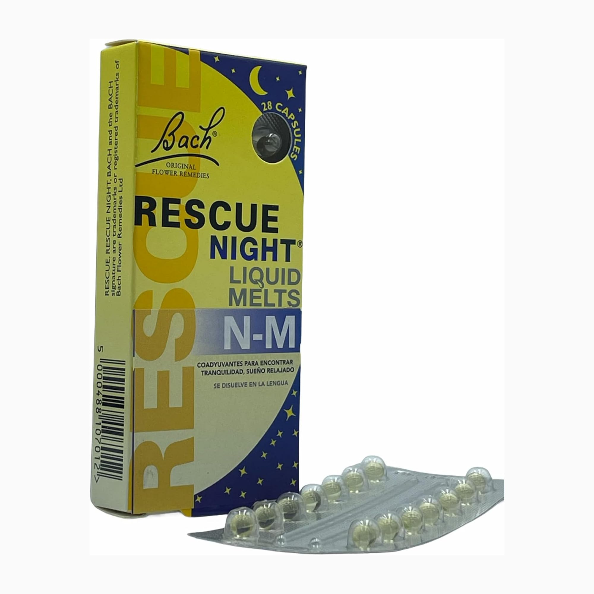 RESCUE SLEEP composition naturelle, sans alcool ni additifs chimiques.