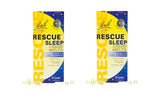 Lot de 2 RESCUE Sleep, solutions à dissoudre favorisant le sommeil.