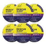 Pastilles RESCUE Sleep au cassis dans une boîte 6, aide douce au sommeil.