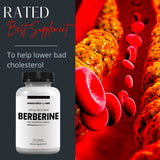 Étiquette pharmaceutique Berberine Research Labs – Pureté et origine
