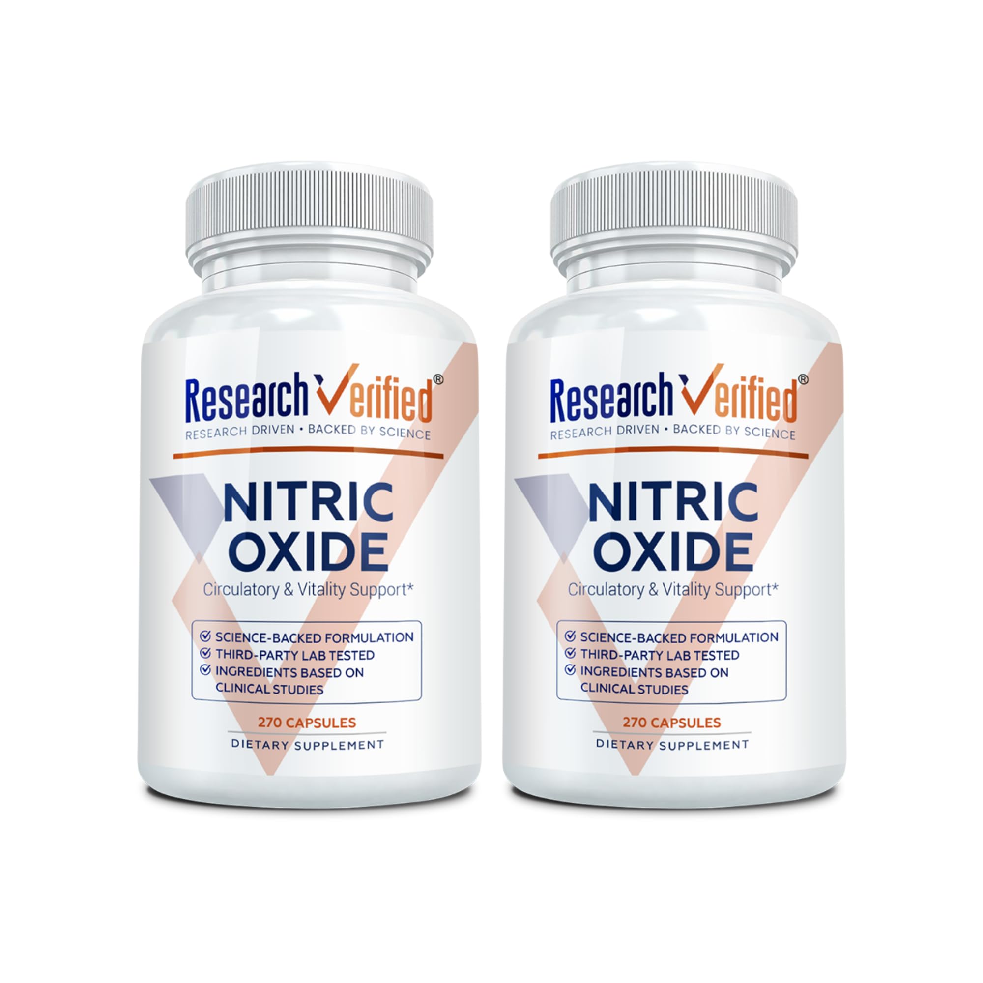 Research Verified Oxyde nitrique — bouteille premium prête pour l'entraînement