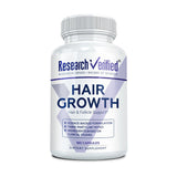 Research Verified Soutien Croissance Cheveux – bouteille affichée, peut favoriser une apparence plus dense.