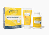 Flacon Transfer Factor Multi-Immune de Researched Nutritionals, ingrédients transférés et colostrum