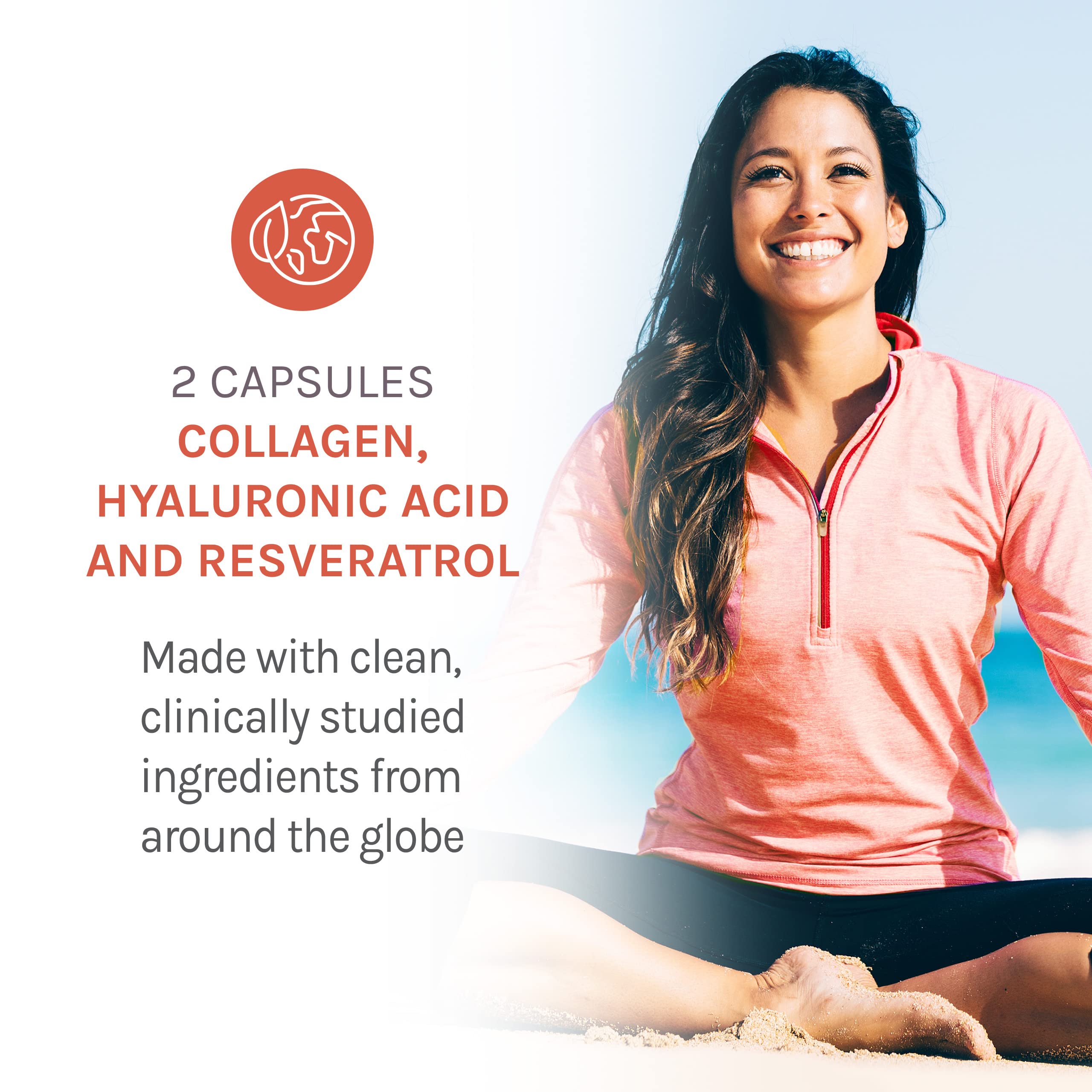 Acide hyaluronique et collagène dans le Booster beauté de Reserveage
