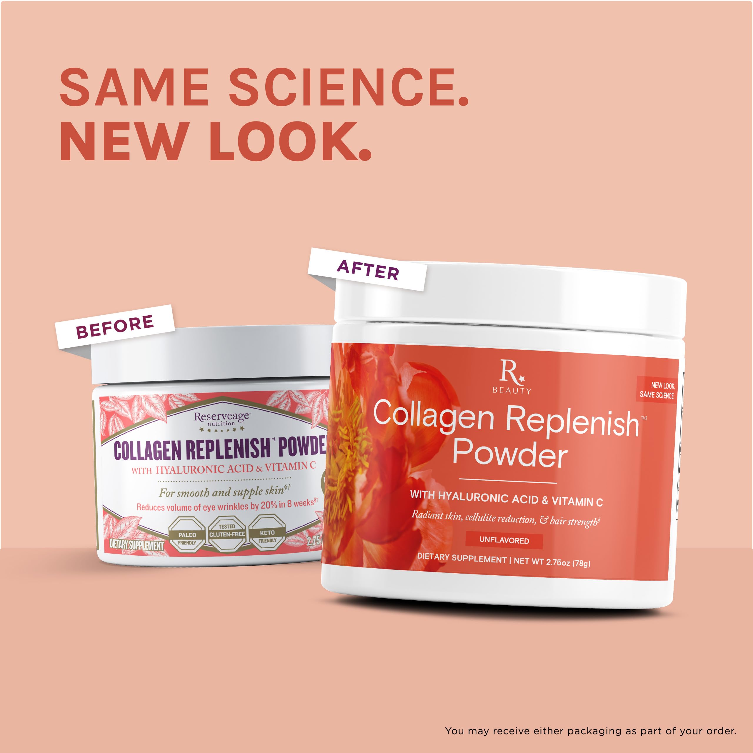 Reserveage Beauté Collagène Poudre: utilisation quotidienne adaptée aux femmes.