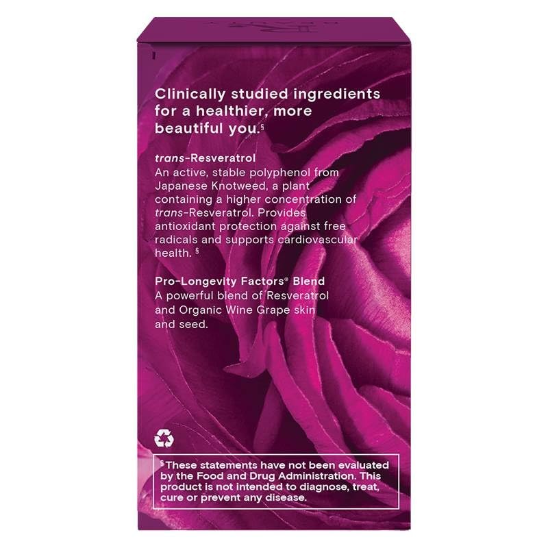 Reserveage Beauty complément-naturel-resveratrol complément naturel pour le mode de vie sain