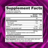 Gommes Reserveage Beauty Resveratrol, texture agréable et prise facile.