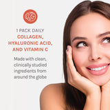 Reserveage Nutrition Collagen Candy bouteille-étiquette peut faciliter le rituel quotidien de beauté.