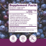 Reserveage Nutrition Resveratrol: gélules véganes pratiques et sans gluten.