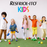 Doseur du flacon Resfriolito – administration facile pour les enfants.