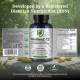 ResilienZ-12-astaxanthine: couleur des nutriments et potentiel antioxydant