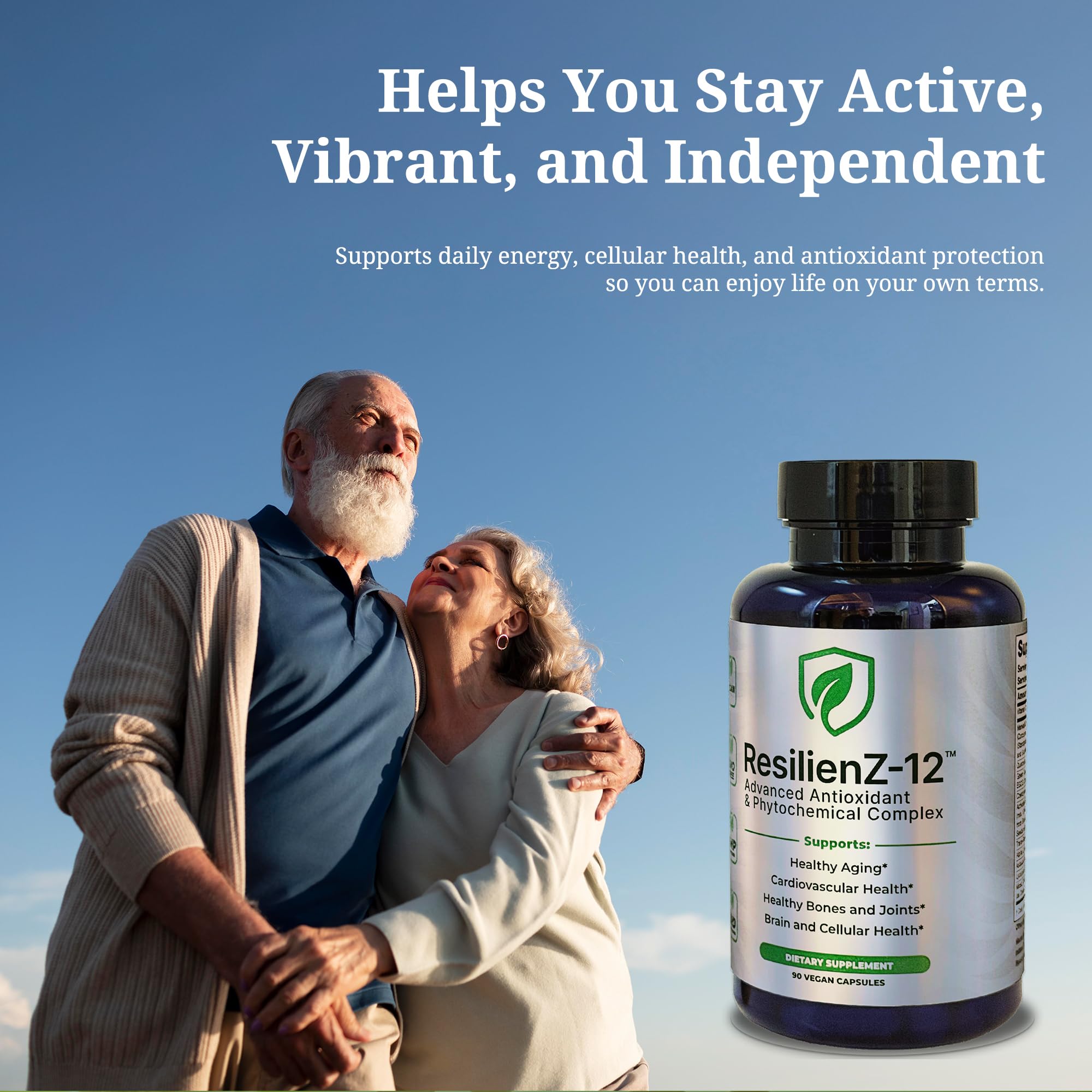 ResilienZ-12-resveratrol-trans: composition naturelle suggérant vitalité durable