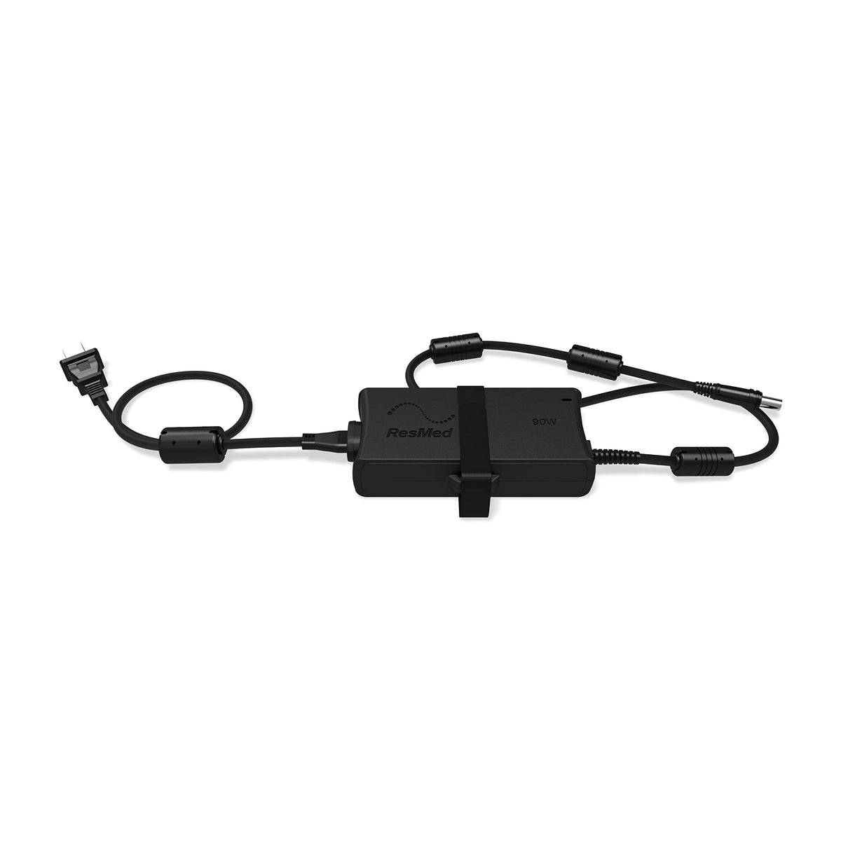 Alimentation compacte ResMed Air10 90W PSU II, idéale pour CPAP et voyages.