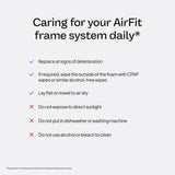 Coudé rapide du système AirFit F20, ajustement rapide et sans effort.
