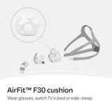 AirFit F30, design contact minimal pour confort nocturne.