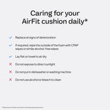 Coussin AirFit F30i, réduction des traces sur l’arête du nez.