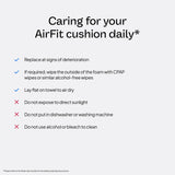 ResMed AirFit F30i – design ergonomique pensant le confort prolongé.