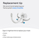 AirFit F40 coude déconnexion rapide pour une utilisation pratique.