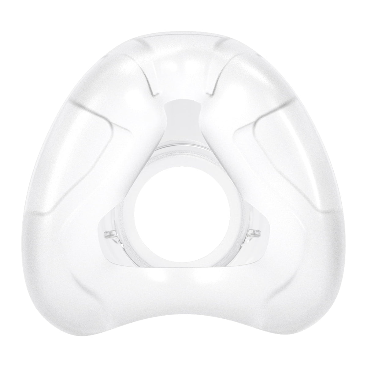 Coussin InfinitySeal ResMed AirFit N20, flux nasal stable et confortable.