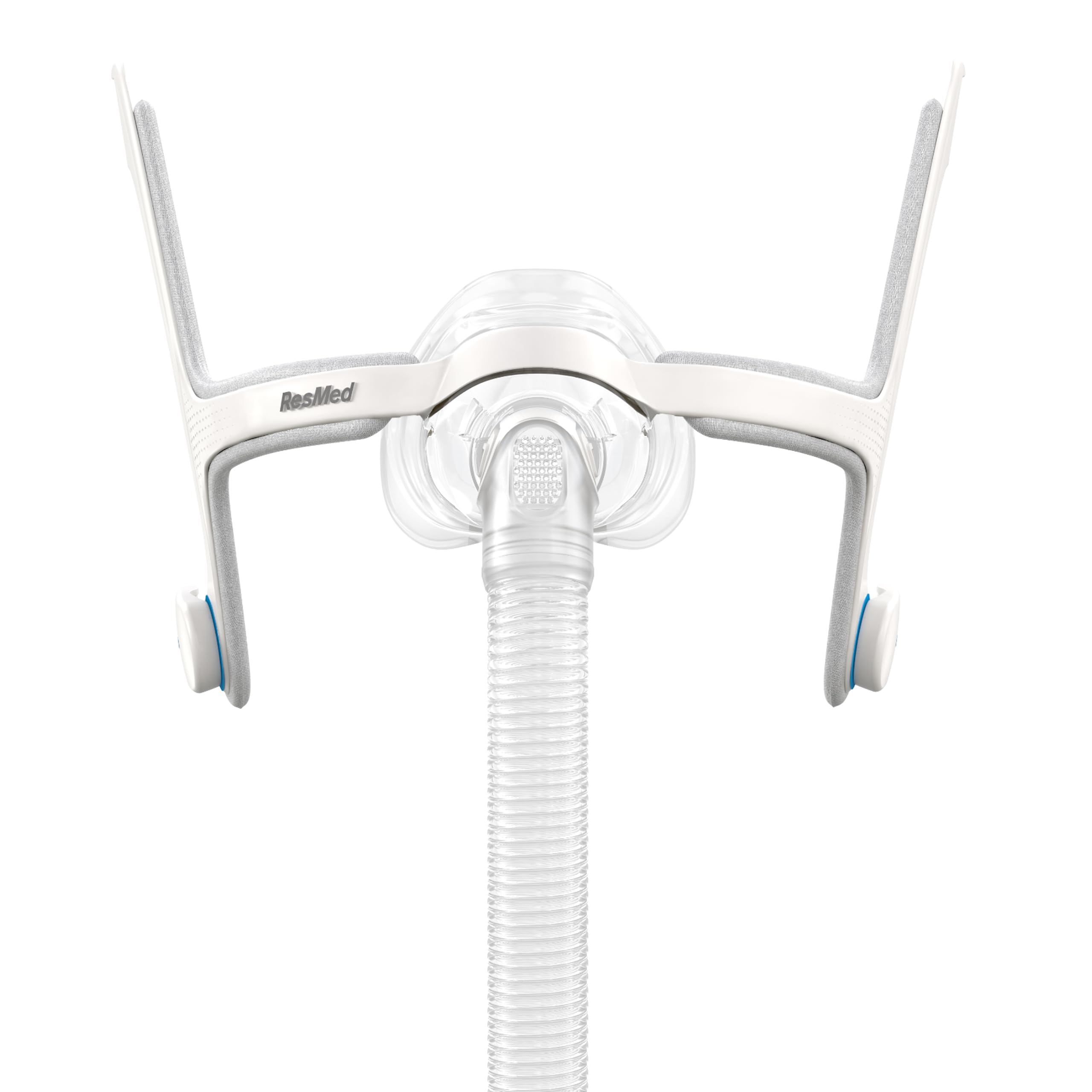 Cadre nasal ResMed AirFit N20 pour un ajustement stable.