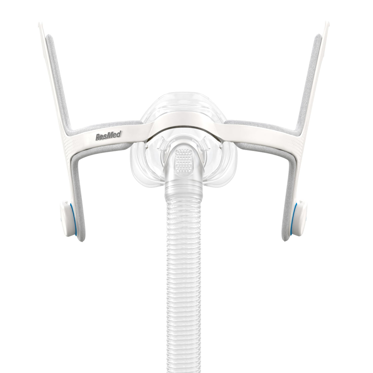 Cadre nasal ResMed AirFit N20 pour un ajustement stable.