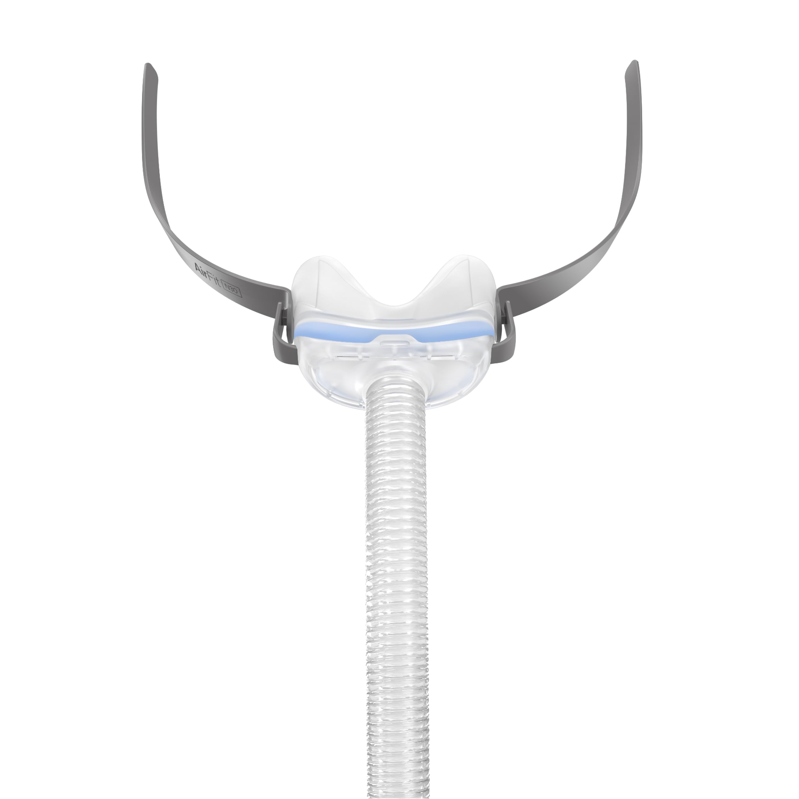 ResMed AirFit N30 cadre-nasal et coussin pour un ajustement stable.