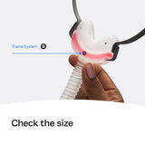 ResMed AirFit N30 coussin-nasal : soutien doux et irritation limitée.
