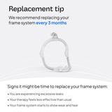 Ventilation QuietAir diffusée pour une respiration plus discrète avec le N30i.
