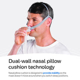 Coussin nasal compact et léger pour le masque AirFit P10.