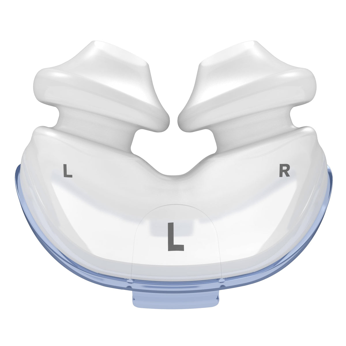 Coussin nasal ResMed AirFit P10 – remplacement précis pour un confort optimal durant le sommeil.