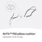AirFit P10 design double paroi offre stabilité potentielle durant le sommeil